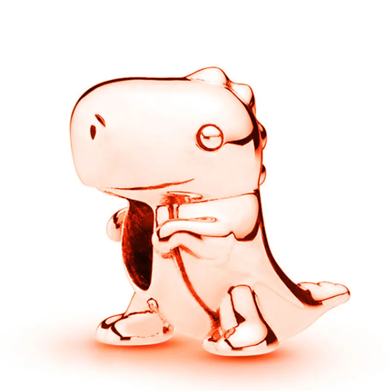 Couqcy друг навеки динозавр Dino обезьяна очарование DIY Бусины Подходят Для женщин браслет Pandora, браслет, сделай сам, ювелирное изделие с изображением кулон