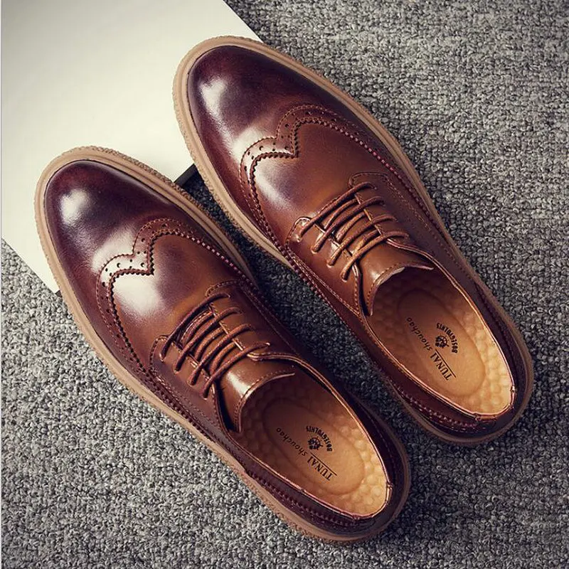 Высококачественные деловые мужские классические туфли свадебные офисные