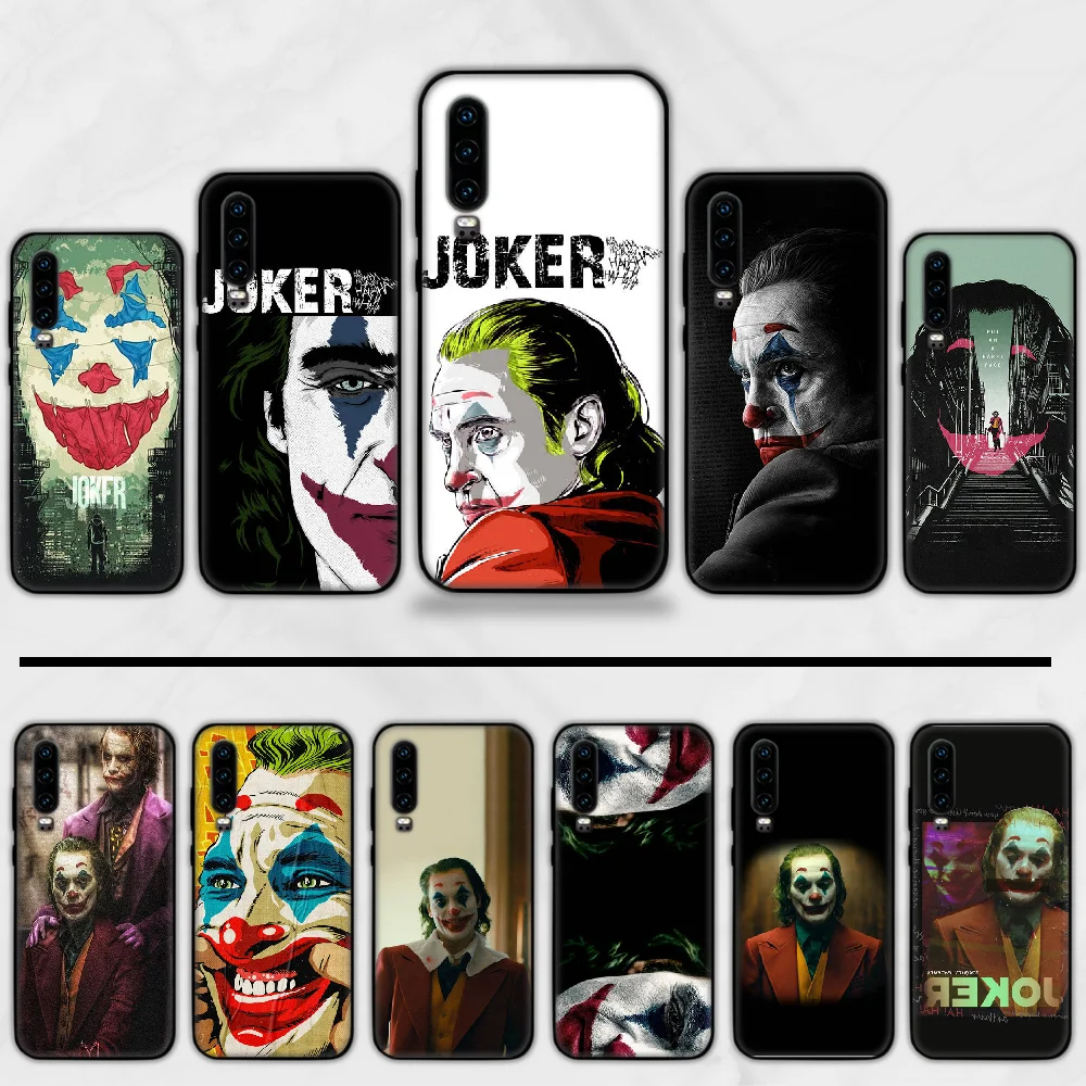 Чехол для телефона Marvel mafex joker из ТПУ с черным корпусом Huawei Y5 Y6 II Y7 Y9 PRIME 2018 2019 NOVA3E P20