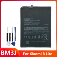 replacement phone battery bm3j for xiaomi 8 lite mi8 lite mi 8 lite 3350mah with free tools