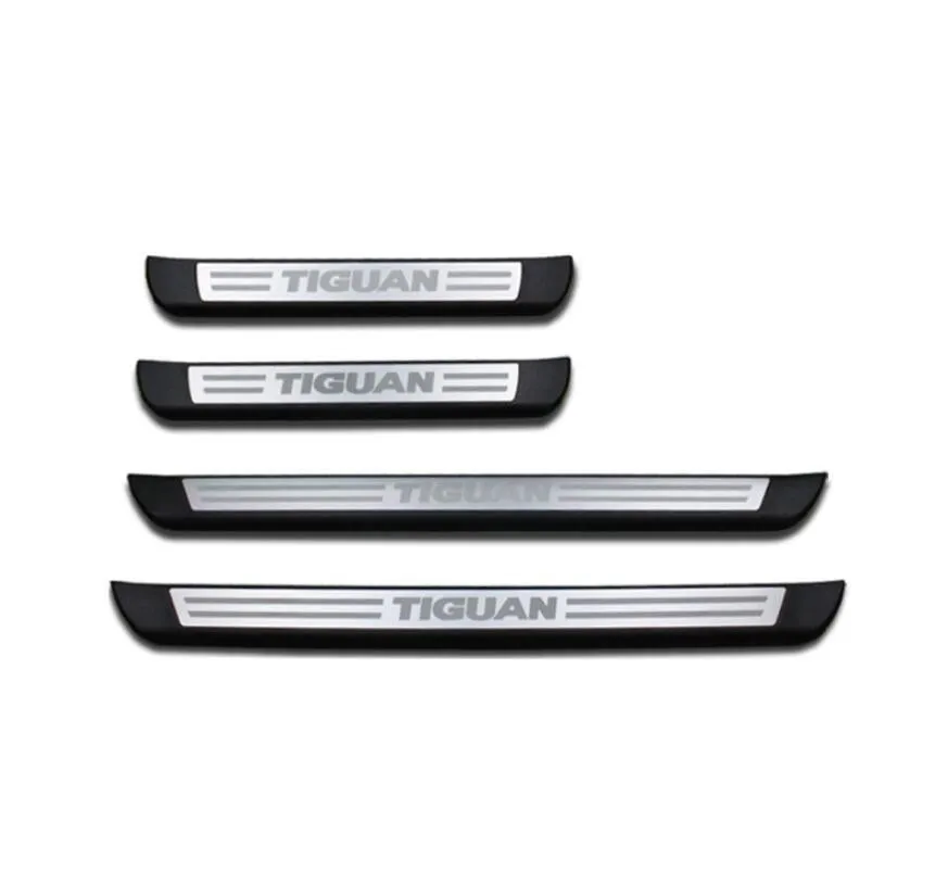 Накладка на порог двери из нержавеющей стали приветственные педали