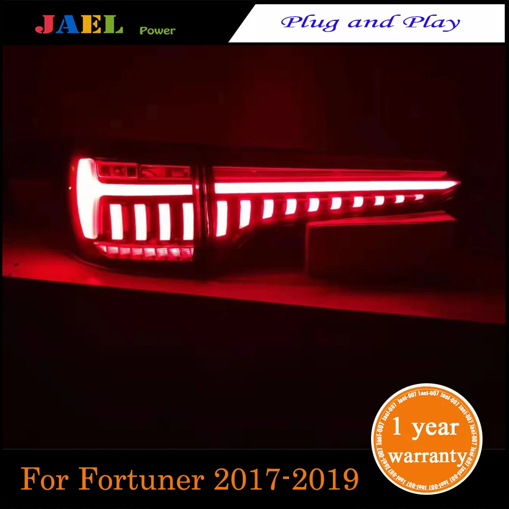 Копченый светодиодный задний светильник s Чехол для Fortuner Задний 2017 ~ 2019