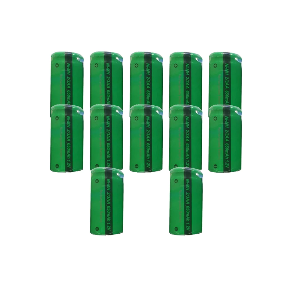 Аккумуляторные батареи PKCELL 2/3aa NIMH 650 мАч 1 2 в 15 шт.|battery 2/3aa|battery abattery battery |