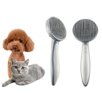 high qualit dog cleaning slicker brush cat brush massage particles removes loose hair dogs grooming comb promote circulation