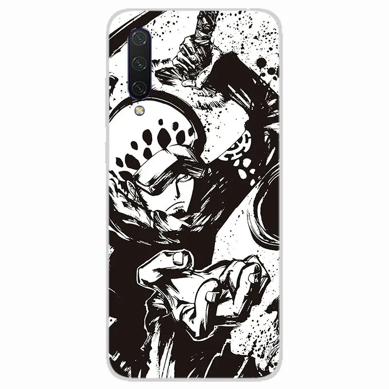 Силиконовый чехол s для Xiaomi mi CC9E 9 8 SE A3 Lite x 2S pocophone F1 Note 3 one piece ink art матовый из ТПУ |