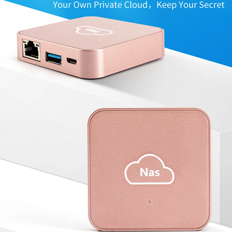 Корпус для жесткого диска NAS USB3.0 Nas HDD LAN доступ к Интернету чехол NasCloud A2 сетевое