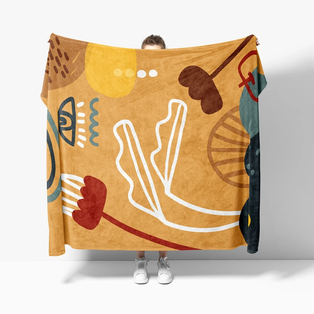 Scandinavian Nordic Throw Blanket Baby Couple Decorative Winter Bedspread on The Bed Cover for Sofa Double Summer Thermal | Дом и сад