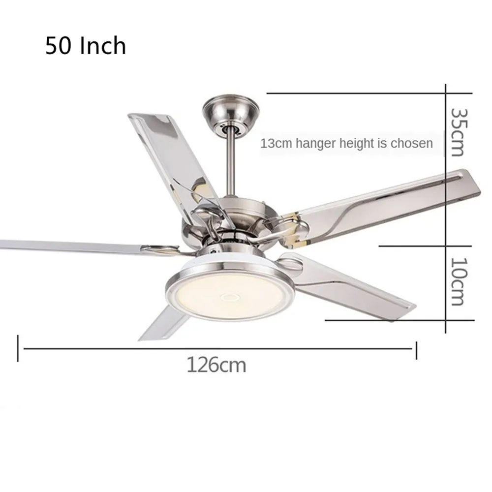 Потолочный вентилятор фонарь с дистанционным управлением металлическое лезвие