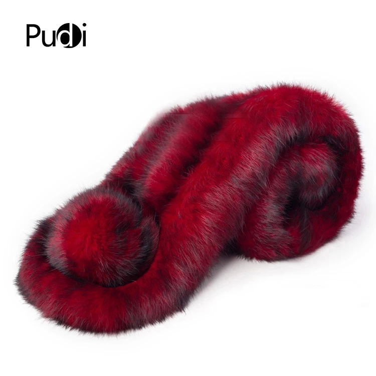 

SCR007 Genuine Winter Women Rabbit Fur Scarf Scarves Wrap Neck Warmer Shawl Stole