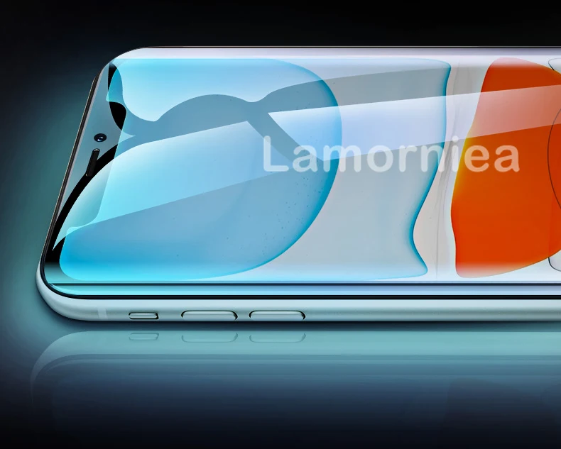 100D УФ полный клей Sceen протектор для iPhone 11 Pro Max жидкость для экрана УФ закаленное стекло для iPhone 11 Pro Max X XS пленка для экрана