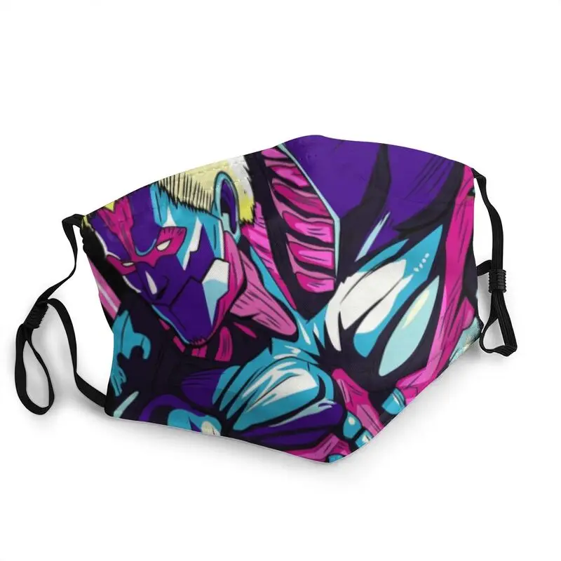 

Маска унисекс моющаяся на рот для взрослых, аниме против смога, пылезащитный чехол, респиратор, Муфель для рта, атака на Титанов