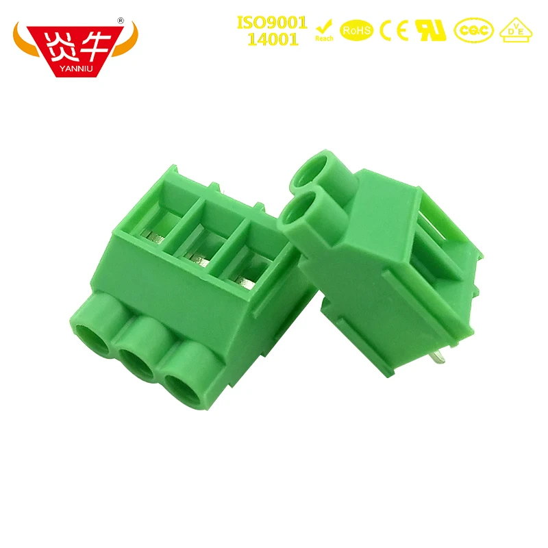 KF7620 7 62 2P 3P PCB универсальные Винтовые клеммные блоки DG636 мм 2PIN 3PIN MKDS5 /2 1868076 PHOENIX CONTACT