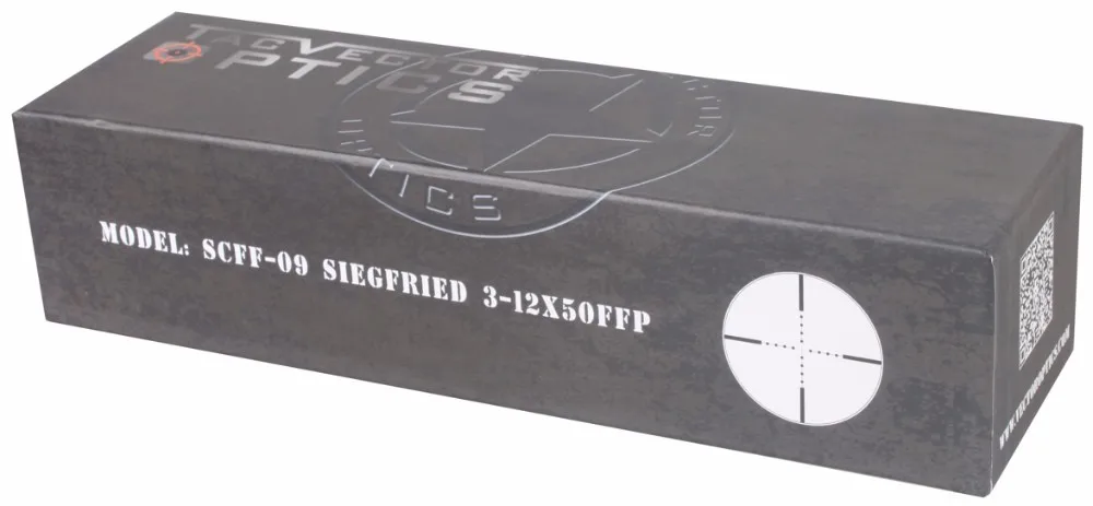 Векторная оптика Siegfried 3-12x50 FFP Тактический 34 мм Huting Riflescope/1 клик 1 см отрегулировать подходят ночного видения прицел