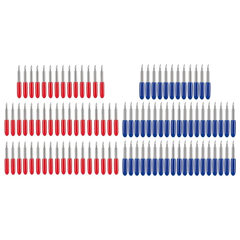 

50PCS Deep Cut Blades 60 Degree with 50Pcs Blades 45 Degree Standard, for Cricut Explore Air 2 Air Maker Expression