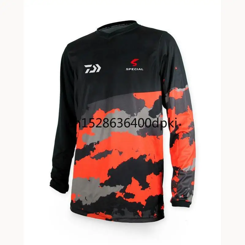

2020 DAIWA CoolMax Fishing Clothing Coat Summer Fishing Shirt Long Sleeve Sunscreen Anti-uv Breathable Size XS-5XL Drop Shipping