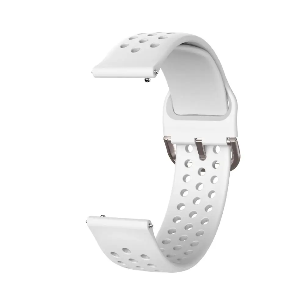 20 мм/22 мм/Спортивная дышащая силиконовый ремешок для Samsung Galaxy Watch 3 45 мм 46 активный 2