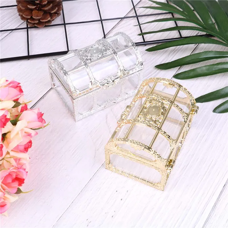Wedding Jewelry Box Candy Ring Earrings Necklace Case Gift Birthday Party Decor Packaging Bead Storage | Украшения и аксессуары
