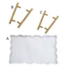 Новинка 2022 г., большая Прямоугольная форма для пластин из смолы, большая форма для фруктов в виде диска, прозрачная Гибкая силиконовая форма, инструменты для творчества