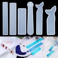 3 size silicone diy bookmark casting mould diy craft silicone mold bookmark mold making epoxy jewelry supplies