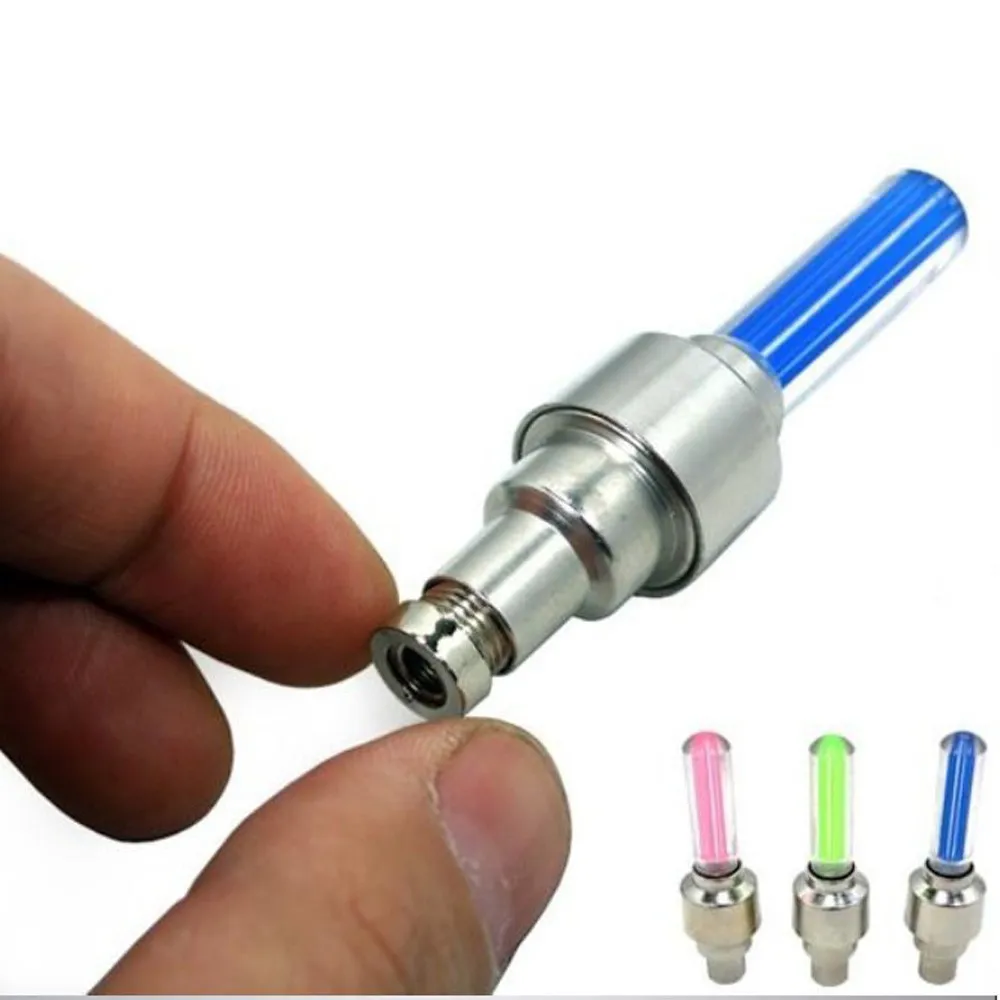 2 шт. колпачок клапана для колес мотоцикла велосипеда аксессуары светодиодной