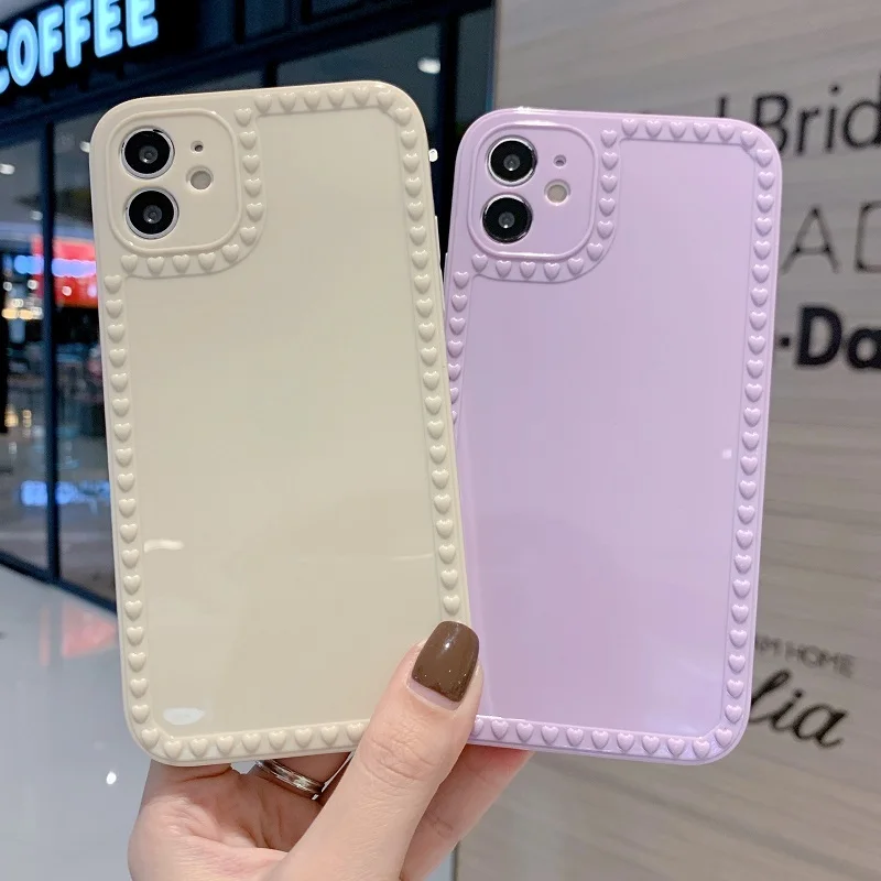 

Lens Protection Candy Color Phone Case for IPhone 12Mini 6 6s 8 7 Plus 12Pro Max 11 11Pro Max X XR XS Max Shockproof Phone Case