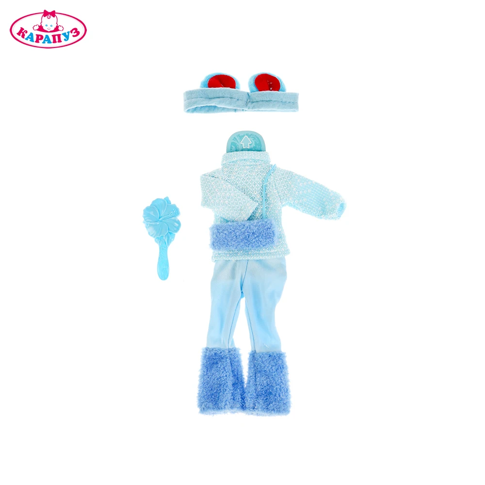 Кукла КАРАПУЗ Сказочный Патруль Снежка 33см озвученная с дополнительным набором
