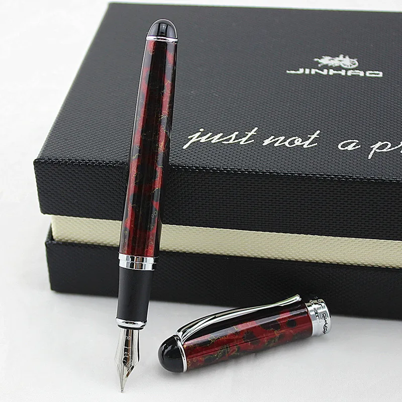 Y JINHAO X750 мерцающие пески перо с широким основанием авторучка JINHAO 750 - Цвет: Y