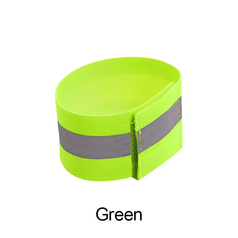 Outdoor Sports Safety Band Reflective High Visibility Elastic Wristbands Ankle Wrist Arm Warning Running Cycling Night Warning
