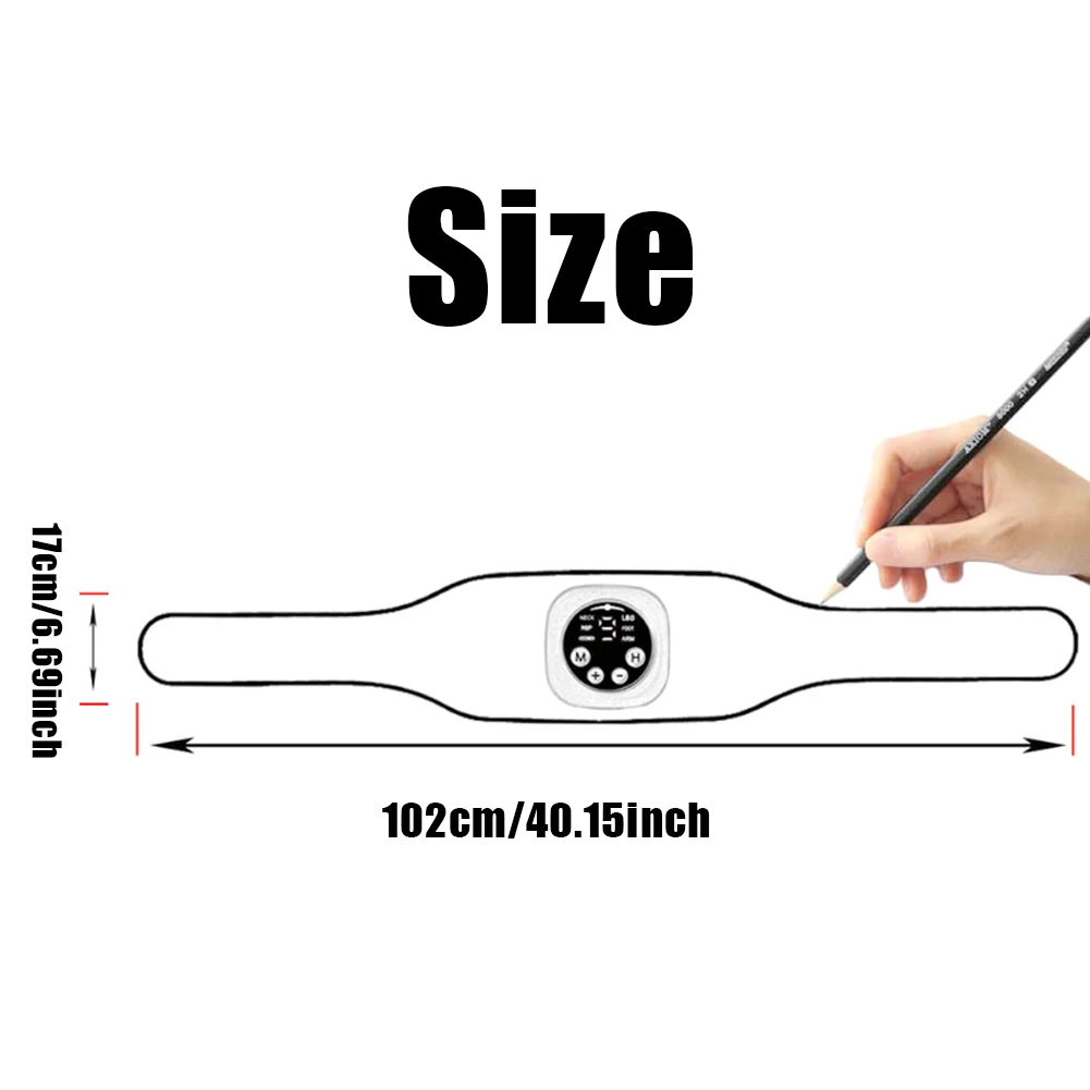 

EMS Hip Abdominal Exerciser Muscle Stimulator Trainer Smart Slimming Belt Abdominal Apparatus Weight Loss Instrument Massager