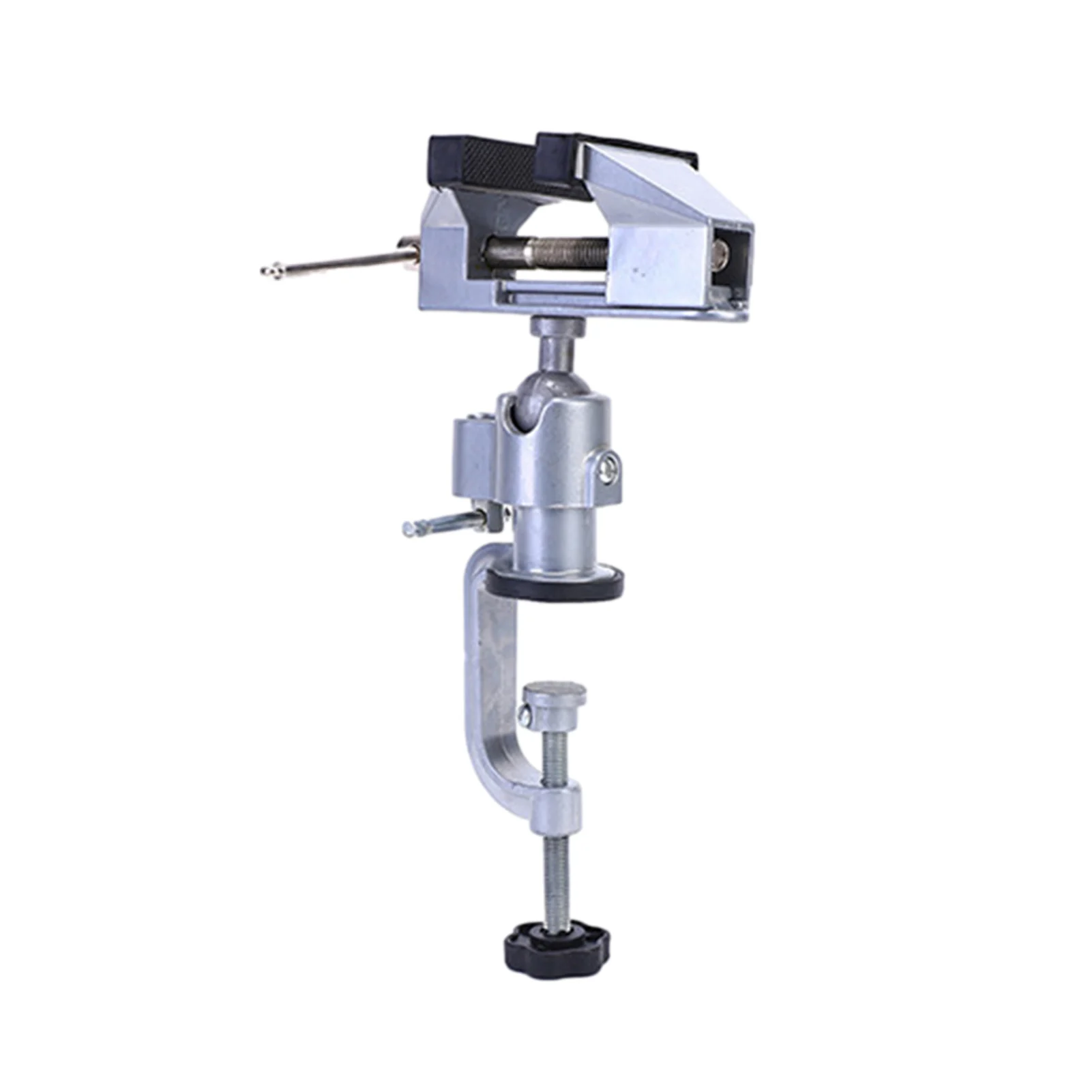 

Electric Grinder Bracket Aluminum Alloy Rotating Bench Vice Punch Fixed Vise Swivel Mini Electric Drill Stand Holder Bracket