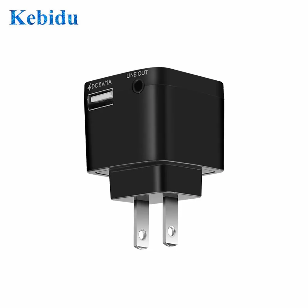 KEBIDU 220 В AC адаптер беспроводной Bluetooth приемник V3.0 3 5 мм AUX аудио стерео музыкальный