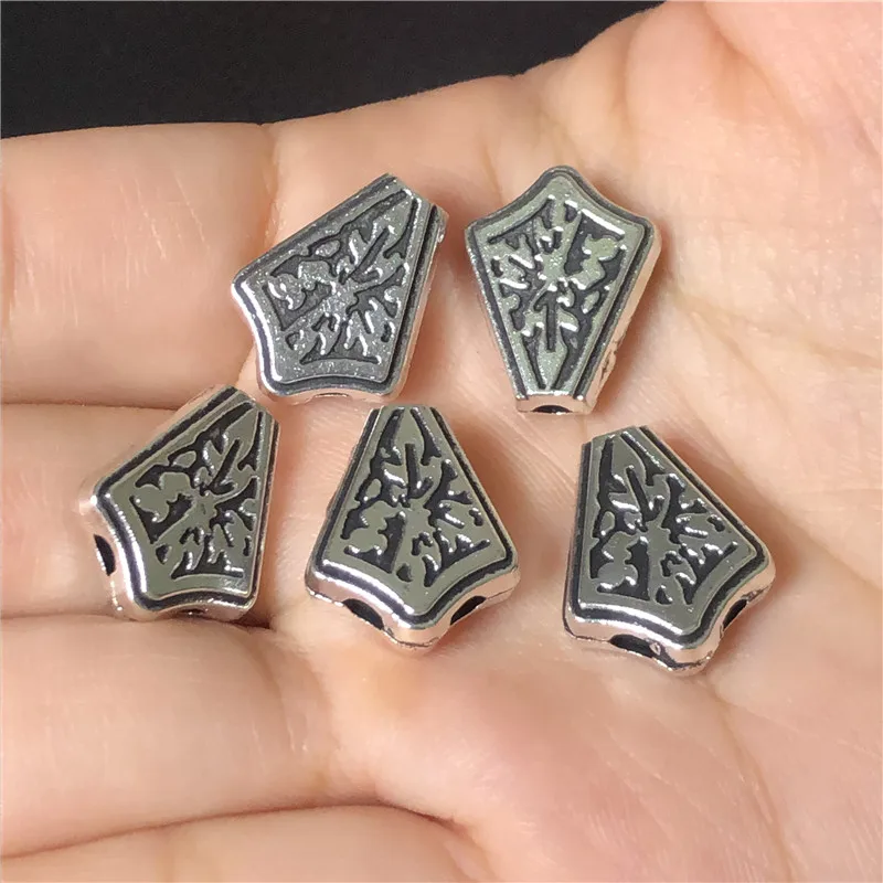 10 шт щит форма двойное отверстие соединение для изготовления ювелирных изделий