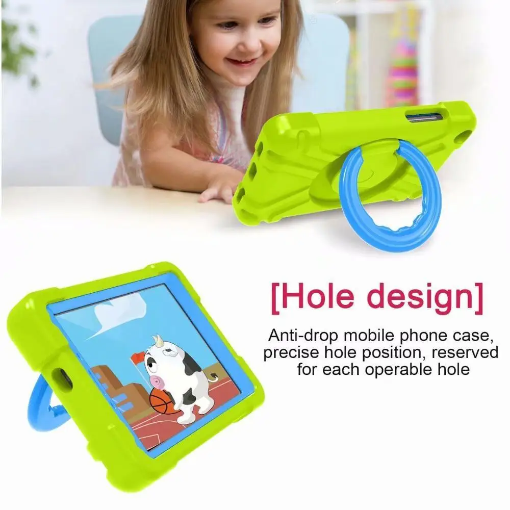 

High Duty Coque for Samsung Tab A 8.0'' 2019 T290 T295 Kids Case Shockproof EVA 360 Stand Holder for Samsung T290 Children Cover