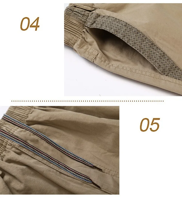 Мужские брюки карго большого размера большие 5XL 7XL 8XL 9XL 10XL стрейч брюки Осень Военный стиль сафари прямые брюки карман Хаки 50
