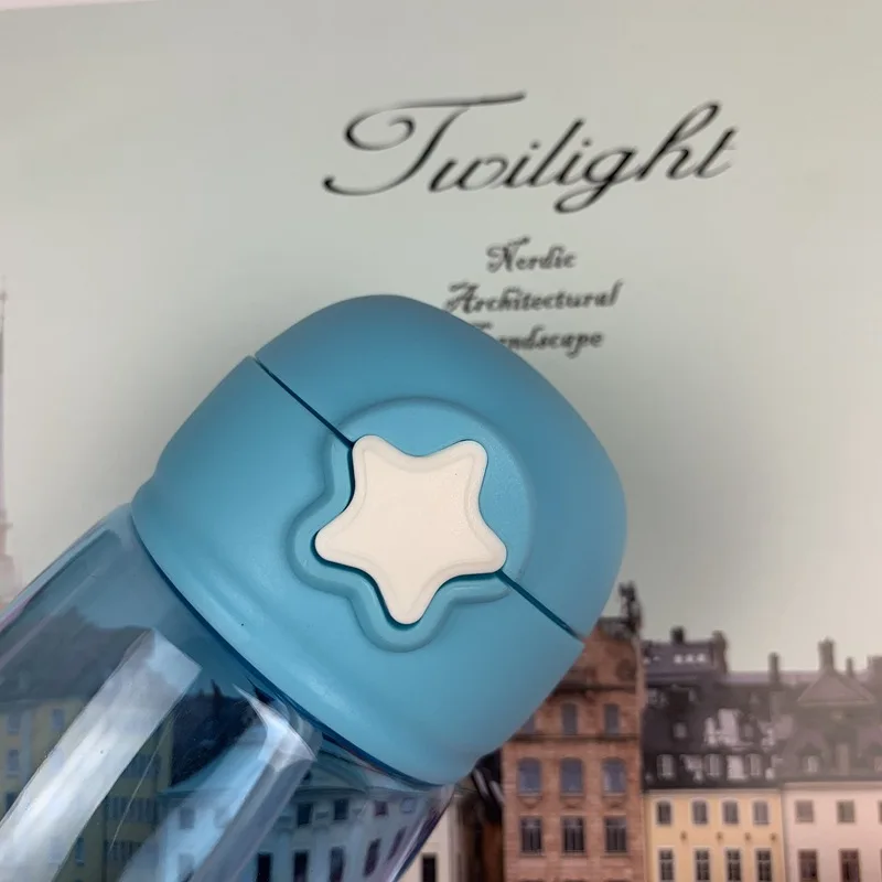 Детский милый стеклянный чайник мультяшный динозавр пластиковый чехол для