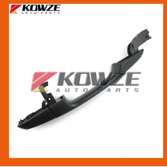 Один комплект простая черная Наружная ручка для наружной двери Mitsubishi Pickup Triton L200