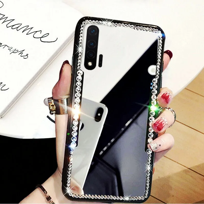 Зеркальный силиконовый чехол для Huawei Honor 20 Pro 10 Lite 8A 8C 9X P30 P20 20S View | Мобильные