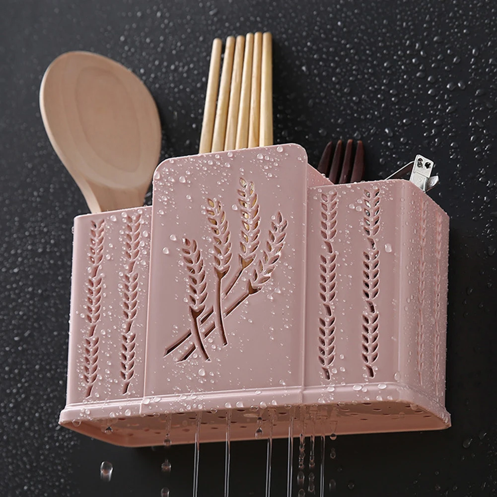 Кухонный Настольный полый держатель для палочек 2/3 ячеек клетка хранения ложек |