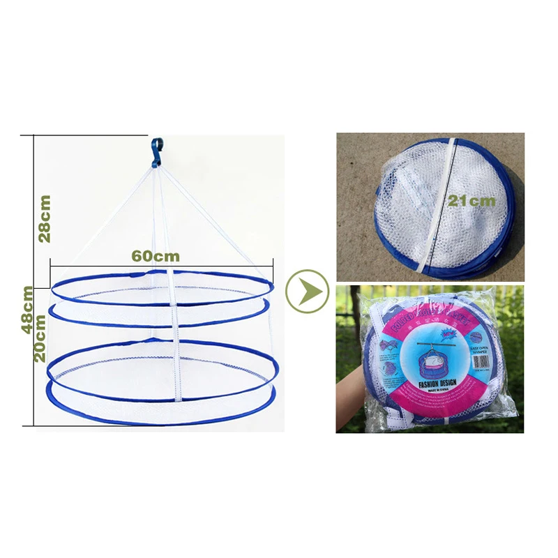 Новая двухслойная Складная сушилка для одежды подвесная белья свитер нижнее