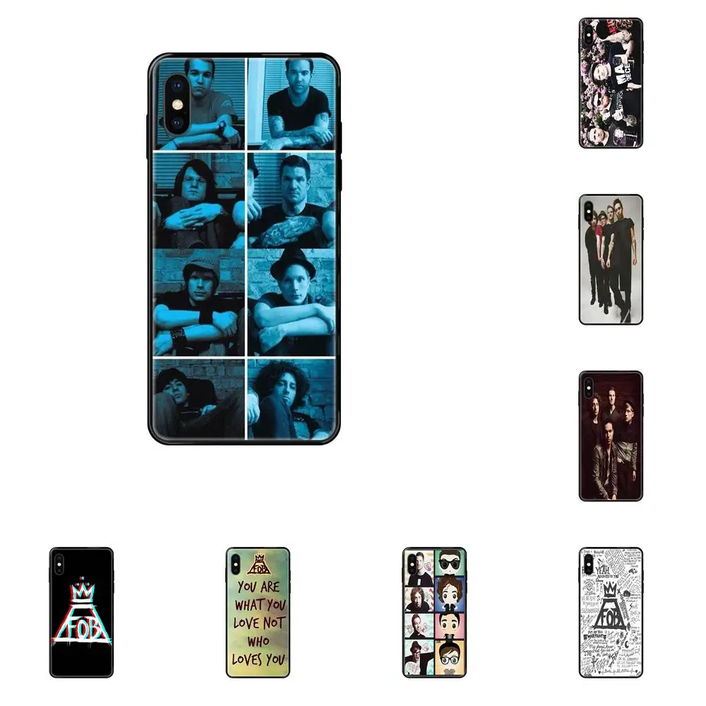 Мягкие чехлы Capa Core Music Band Fall Out Boy Fob черный для Xiaomi Mi Max Mix 2 3 2S 5X 6X CC9 CC9E Pro Note 10 Lite Ultra |