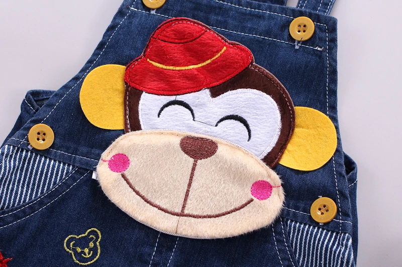 Джинсовый комбинезон для маленьких мальчиков тонкий летний | Мать и ребенок