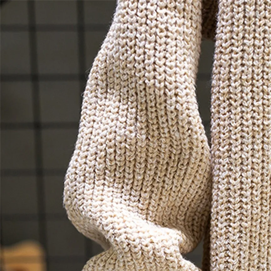 Зима 2019 Новое поступление толстые теплые свитера с круглым вырезом шерстяной