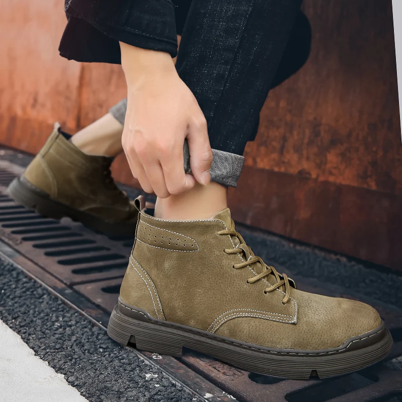

Shoes Men Casual Hot Shoes Casual Sneakers Men Leather Sports Mens Boots Male Shoe Black Leisure Man Men's For Fashion