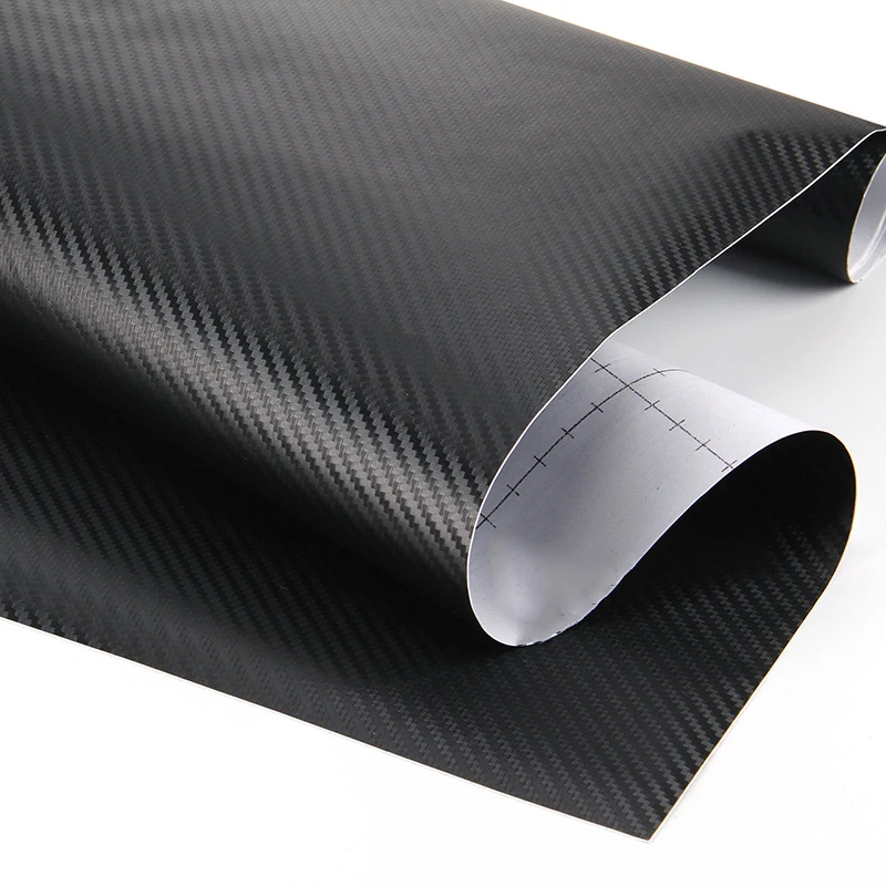 

Carbon Fiber Car Film Sticker Foil Roll 3D Decals 50x200cm Durable Hot