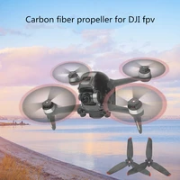 4 pcs carbon fiber propeller blades are suitable for dji fpv combo ride through aircraft drone replacement accessories