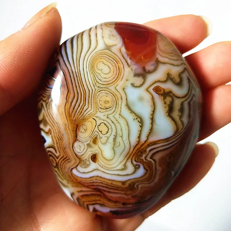 Агатовые пальмовые камни Sardonyx из натурального камня игровые маленькие и