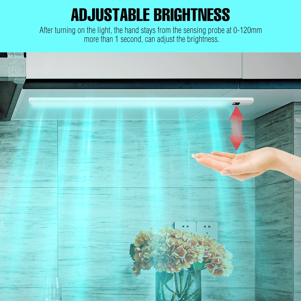 Светодиодный УФ стерилизатор лампа Led UVC бактерицидные лампы движения PIR Сенсор Luz