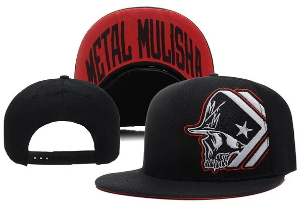 Трендовая металлическая бейсболка mulisha Snapbacks, осенняя и зимняя бейсболка с плоскими полями, Спортивная Стильная кепка в стиле хип-хоп - Цвет: 7 Piece Set
