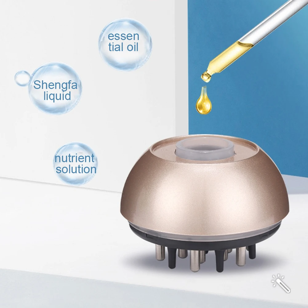 Портативный массажер для волос с жидкостью эфирных масел | Строительство и