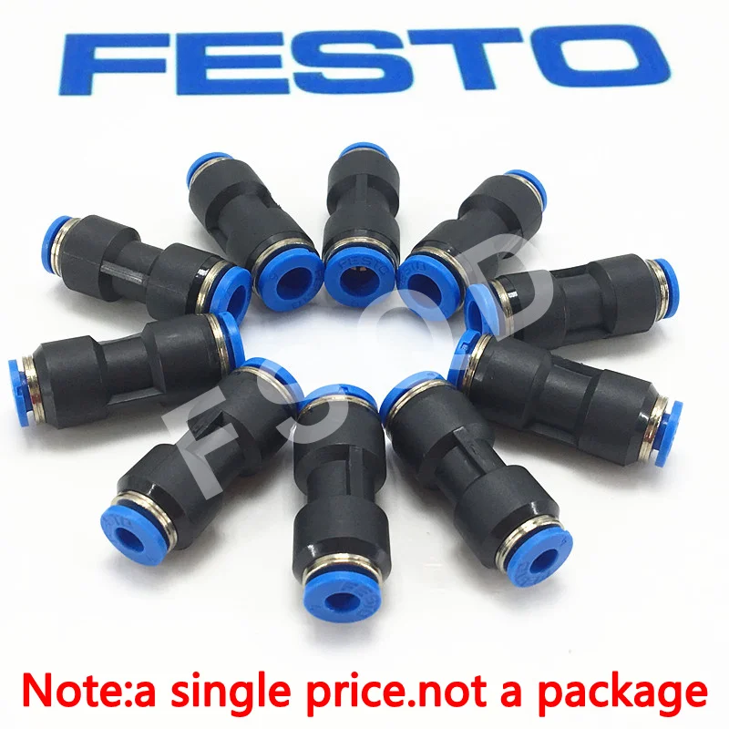 QS-6-4 153037 QS-8-6 QS-10-8 QS-12-8 QS-12-10 FESTO пуш-ап-быстроразъемные соединения QS стандартная серия разъем пневматический компонент инструменты воздуха